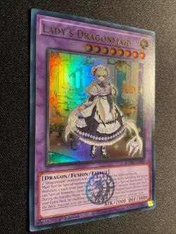 Yugioh Lady's Dragonmaid BLMM-EN049 Ultra Rare 1st Edition NM 1x - Image 2