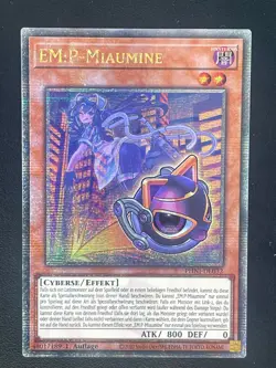 EM:P-Miaumine PHNI-DE032 Quarter Century Secret Rare Deutsch NM YUGIOH - Image 1