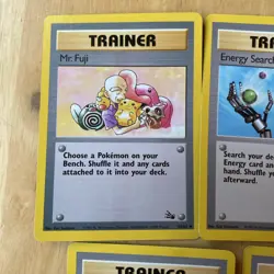 5 Trainer 1st Edition 62 Non Holo Pokemon Card Vintage Fossil 1999 - Image 2