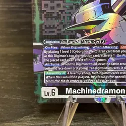 Machinedramon (Alternate Art) EX9-073 SEC Versus Monsters NM Digimon Card Game - Image 4