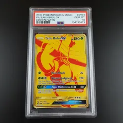 PSA 10 Tapu Bulu GX SV91/SV94 Hidden Fates Full Art Holo Pokemon Card - Image 1