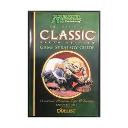 WOTC MTG Player's Guides Official Classic 6th Ed Game Strategy Guide VG - Image 1
