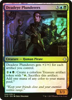 Deadeye Plunderer FOIL - IXALAN MAGIC MTG - Image 1