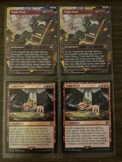Triple Triad MTG x 4 - Image 1