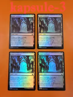4x Dimir Guildgate | FOIL | Ravnica Remastered | MTG Magic Cards - Image 1