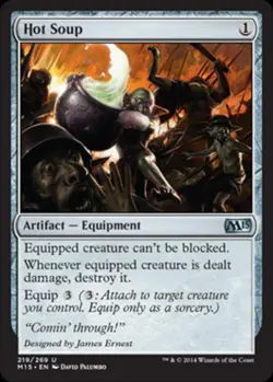 Hot Soup - Light Play MTG Magic 2015 Core Set - Image 1