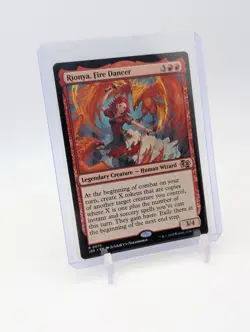 MTG - Rionya, Fire Dancer (Anime) - Rare #75 Foundations Jumpstart NM - Image 1