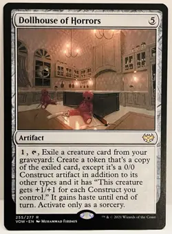 Dollhouse of Horrors (#255)-MTG- Innistrad: Crimson Vow-Regular-LP - Image 1