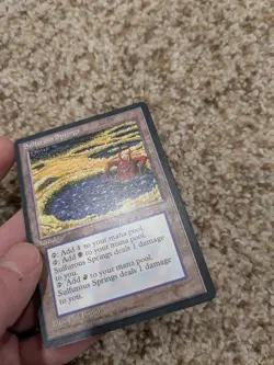 MTG (MP) SULFUROUS SPRINGS Ice Age Magic the Gathering WOTC - Image 3