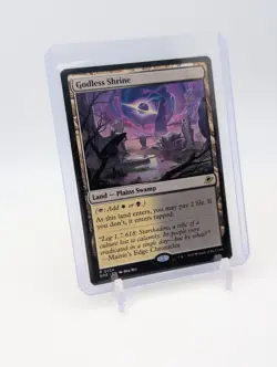 MTG - Godless Shrine - Regular Rare #254 - Edge of Eternities NM - Image 1