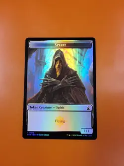 1x Spirit & Wurm (0013) | FOIL TOKEN | Ravnica Remastered | MTG Magic Cards - Image 3