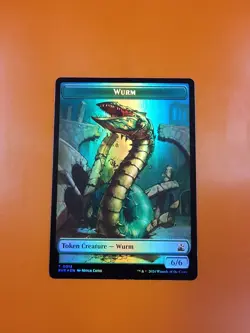 1x Spirit & Wurm (0013) | FOIL TOKEN | Ravnica Remastered | MTG Magic Cards - Image 4