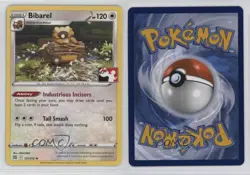 Bibarel Pokemon Sword & Shield Brilliant Stars Pokemon League Promo #121 1l2 - Image 3