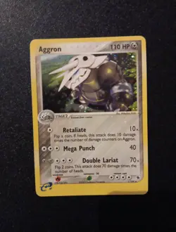 Pokemon Aggron Holo Card 1/109 Ruby and Sapphire NM Condition - Image 1