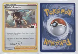 Zinnia's Resolve Pokemon Sword & Shield Evolving Skies Pokemon League Promo 12df - Image 3