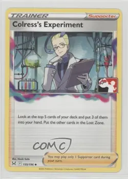 Colress's Experiment Pokemon Sword & Shield Lost Origin Pokemon League Promo vc0 - Image 1