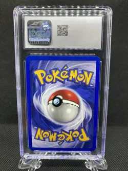 2000 Pokemon Team Rocket 1st Edition Dark Alakazam Holo Rare 1/82 CGC 8.5 Swirl - Image 2