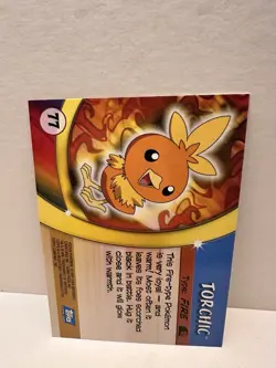 TORCHIC #77 TOPPS POKEMON ADVANCED CHALLENGE 2004 - Image 5