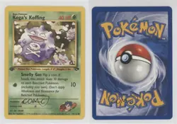 Koga's Koffing 1st Ed. Pokemon Gym Challenge #79 2000 19rf - Image 3