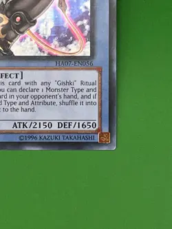 YuGiOh! Gishki Psychelone HA07-EN056 1st Edition Near Mint - Image 4