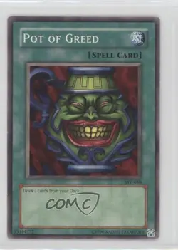 Pot of Greed Unlimited YuGiOh Starter Deck Yugi Evolution #SYE-040 2004 0yj1 - Image 1