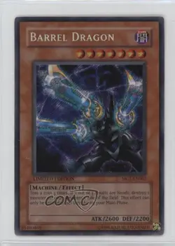 Barrel Dragon YuGiOh Master Collection Volume 1 Limited Edition Promo 2004 10j9 - Image 1