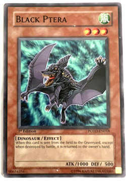 YuGiOh! - Black Ptera - POTD-EN018 - 1st Edition - Common - Image 1