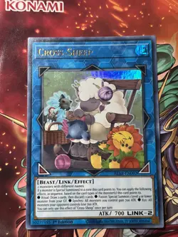 1ST EDITION CROSS-SHEEP BLAR-EN092 ULTRA RARE YUGIOH NM x1 - Image 1