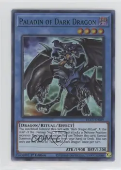 Paladin of Dark Dragon (UR) 1st Ed. YuGiOh s Legend: The Complete Series 07pa - Image 1
