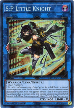 Yugioh! S:P Little Knight PCR Prismatic Collector's Rare RA03-EN049 1st Edition - Image 1