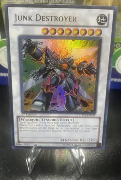 Yugioh Junk Destroyer 5DS3-EN039 1st Edition Ultra Rare Holo TCG ✨ - Image 1