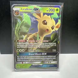 Leafeon GX - SM146 - Pokemon Promo Sun & Moon Ultra Rare Card NM - Image 1