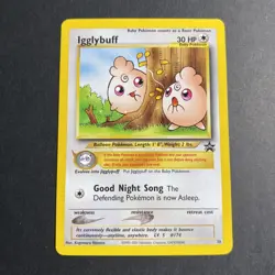 Igglybuff - 36 - Pokemon Wizards Black Star Promo Card Card LP - Image 1