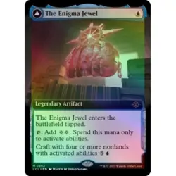 FOIL THE ENIGMA JEWEL (EXTENDED ART) The Lost Caverns Of Ixalan LCI Magic MTG - Image 1