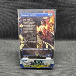 MTG Commander: Final Fantasy Summon: Valefor (Borderless) Non-foil R 197 - Image 1