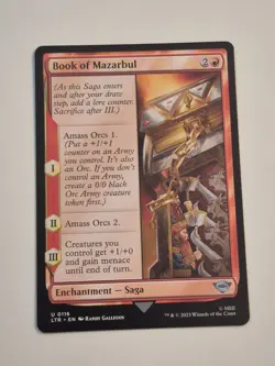 Book of Mazarbul (116) The Lord of the Rings: Tales of Middle-earth LTR MTG - Image 1