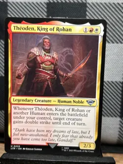 MTG TCG: Theoden, King Of Rohan 233, Lord Of The Rings - Image 1