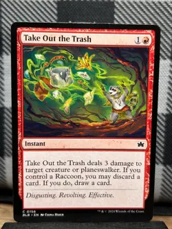 MTG TCG: Take Out the Trash 156, Bloomburrow - Image 1