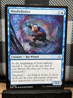 MTG TCG: Mindwhisker 606, Bloomburrow - Image 1