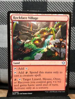 MTG TCG: Rockface Village 259, Bloomburrow - Image 1