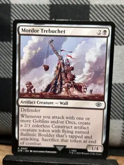 MTG TCG: Mordor Trebuchet 97, Lord of the Rings: Tales of Middle-Earth - Image 1