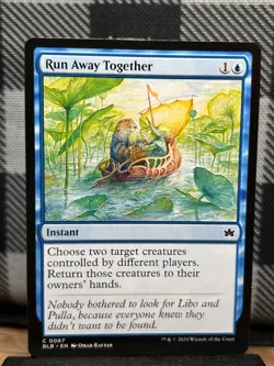 MTG TCG: Run Away Together 67, Bloomburrow - Image 1