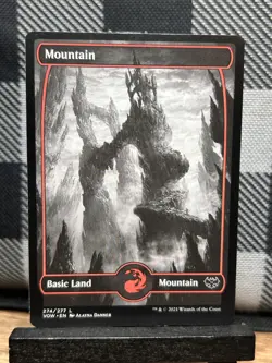 MTG TCG: Mountain 274/277, (Full Art) Innistrad: Crimson Vow - Image 1