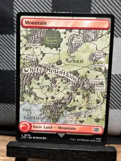 MTG TCG: Mountain 279, Lord of the Rings: Tales of Middle-Earth - Image 1