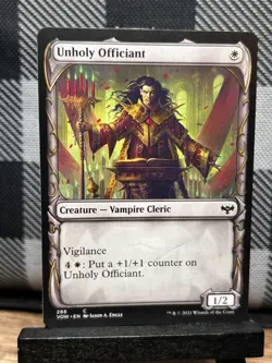 MTG TCG: Unholy Officiant 286, Innistrad: Crimson Vow - Image 1