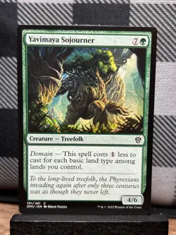 MTG TCG: Yavimaya Sojourner 191/281, Dominaria United - Image 1