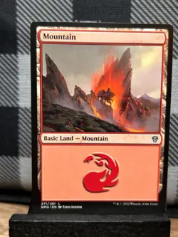 MTG TCG: Mountain 271/281, Dominaria United - Image 1