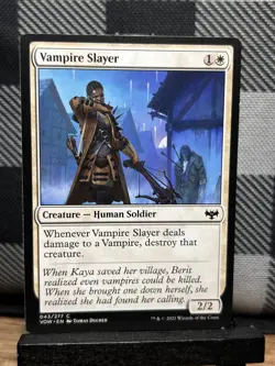 MTG TCG: Vampire Slayer 43/277, Innistrad: Crimson Vow - Image 1