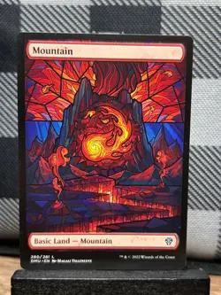 MTG TCG: Mountain 280/281, (Showcase) Dominaria United - Image 1