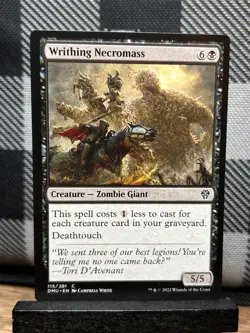 MTG TCG: Writhing Necromass 115/281, Dominaria United - Image 1